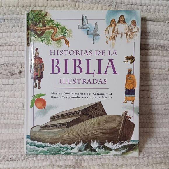 Historias De La Biblia Ilustradas Libro - Mas de 200 Historias - Picture 1 of 4